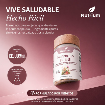 Nutrium™ - Fórmula para el Alivio de la Perimenopausia™